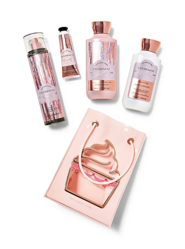 “Bath & Body Works - champagne” мини набор.