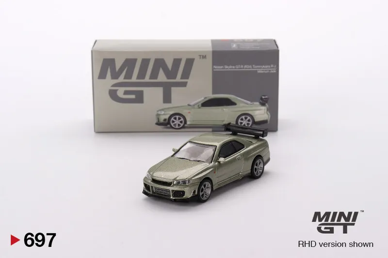 Mini GT машинки Porche Mers Nissan Lincoln Lambo — фото 2