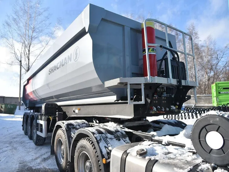 Полуприцеп самосвальный CHITIAN сталь NM450, ST-52 (25 куб) в наличии — фото 3