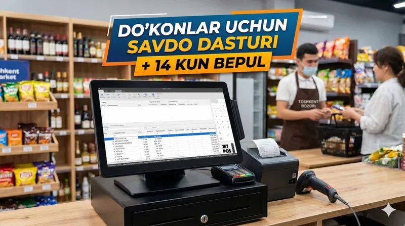 Do'kon va Savdo nuqtalari uchun Avtomatlashtirish Dasturi