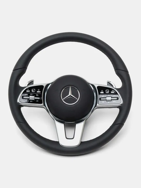 Avtomobil uchun rul Mercedes GL Tiptronik, charmli qora RL 8 Avtomobil uchun rul Mercedes GL Tiptronik, charmli qora RL 8