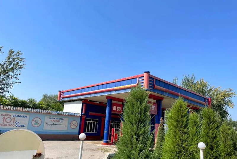 Заправка сотилади 12 сотих йер майдони! Нархи 85 000$. Манзил Кува т — фото 3