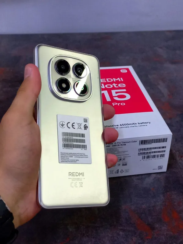 Redmi note 15 pro 256 GB kardak full 2 Redmi note 15 pro 256 GB kardak full 2