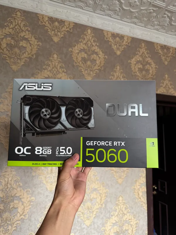 GeForce RTX 5060 8GB Dual sotuladi