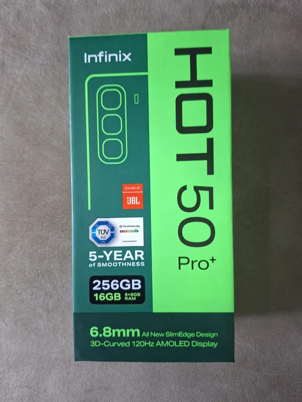Infinix hot 50 pro телфон Каробкаси