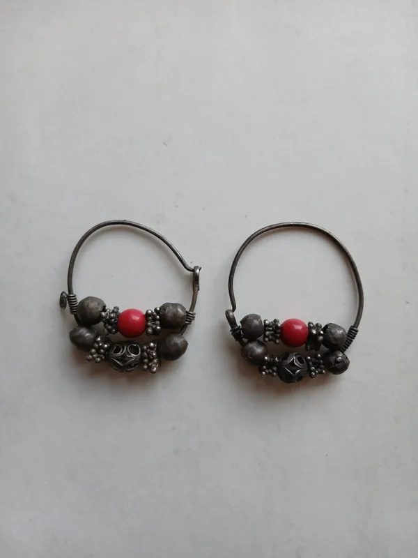 Серьги из серебро, старинные 1