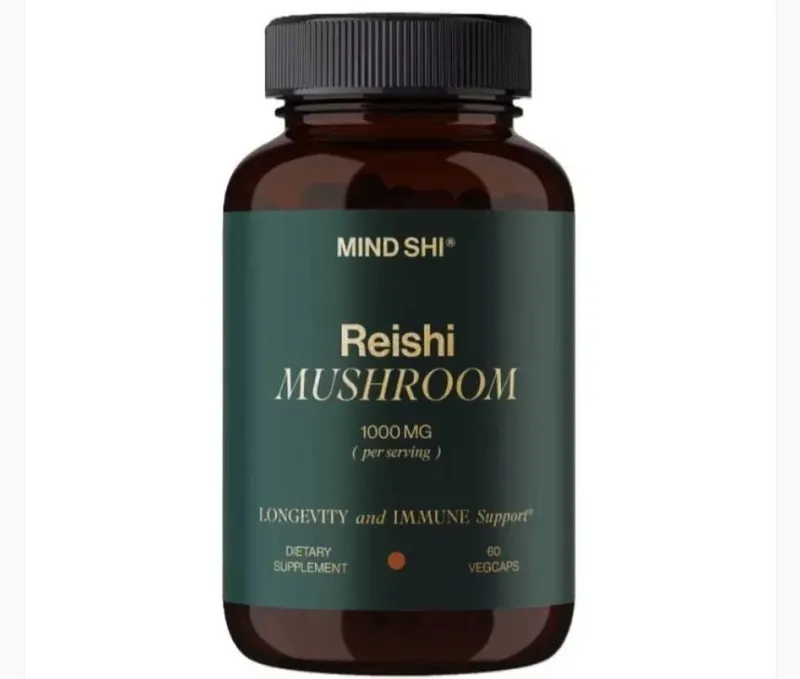 MIND SHI Shiitake Mushroom Reishi Cordyceps 4 Mushroom complex Chaga — фото 2