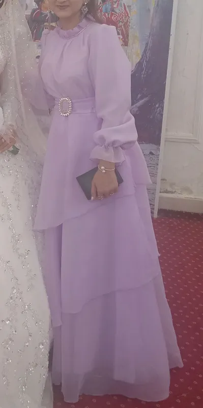 Vecherniy ko'ylak oqshom libosi juda chiroyli — фото 2