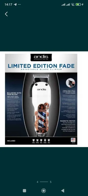 Andis Limited edition fade, Andis Nation Все машинки для стрижки волос — фото 1