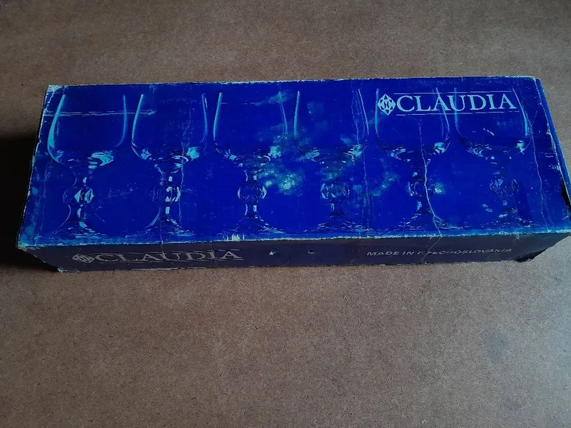 Бокалы из чешского хрусталя CLAUDIA (серия «Фазан») — фото 1 Бокалы из чешского хрусталя CLAUDIA (серия «Фазан») — фото 1