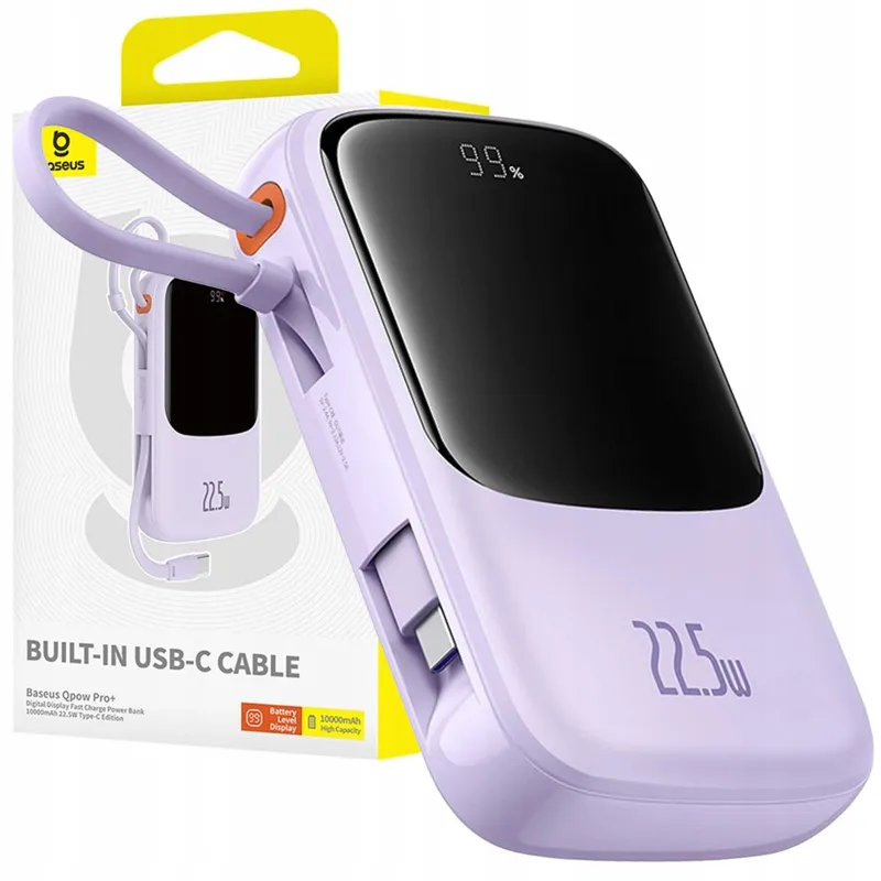 Powerbank Baseus Qpow Pro 10000мАч 22.5W 2