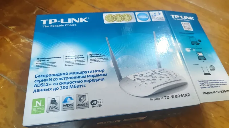 Вайфай роутер / устройство TP-Link TD-W8961ND — фото 1