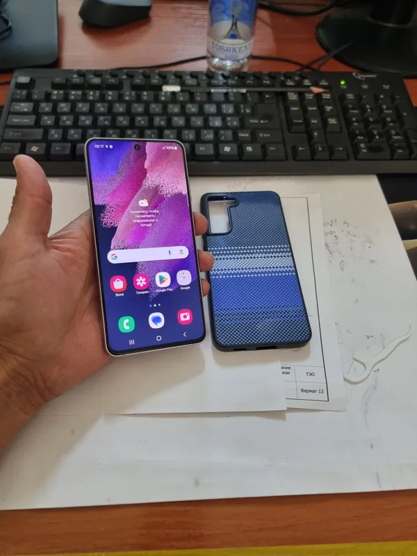 Samsung S21fe 5G 6/128gb iwlawi zur aybi yuq tozza telefon