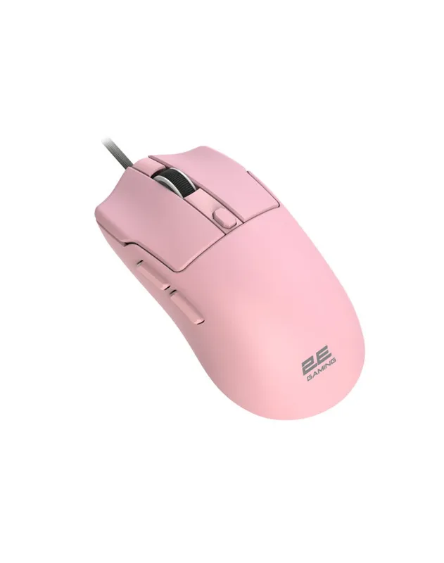 Мышь игровая 2E GAMING MG315, USB-A, проводная, 6200 dpi, PixArt3327, 6 кнопок, 1.6 м, розовая — фото 4 Мышь игровая 2E GAMING MG315, USB-A, проводная, 6200 dpi, PixArt3327, 6 кнопок, 1.6 м, розовая — фото 4
