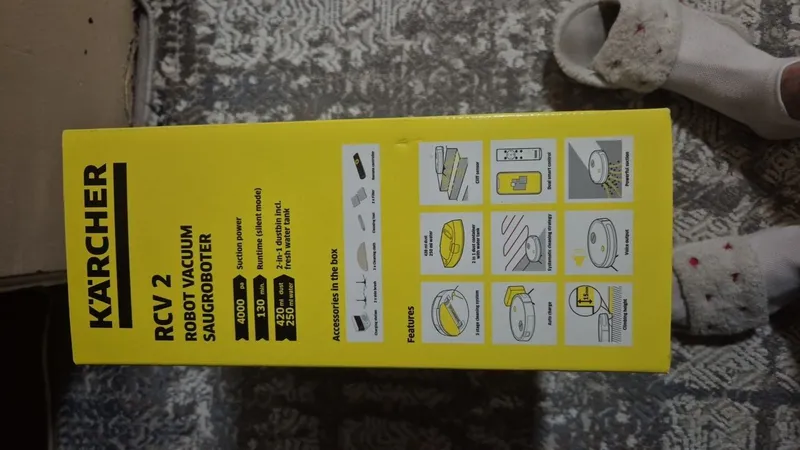 Робот-пылесос KARCHER RCV 2 1