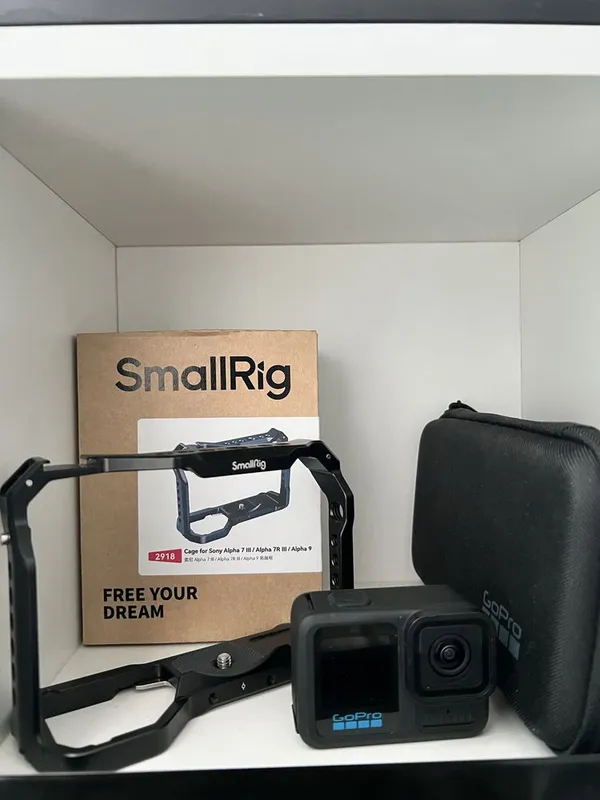 Go pro 13 va Kletka Sony A3 & A R3