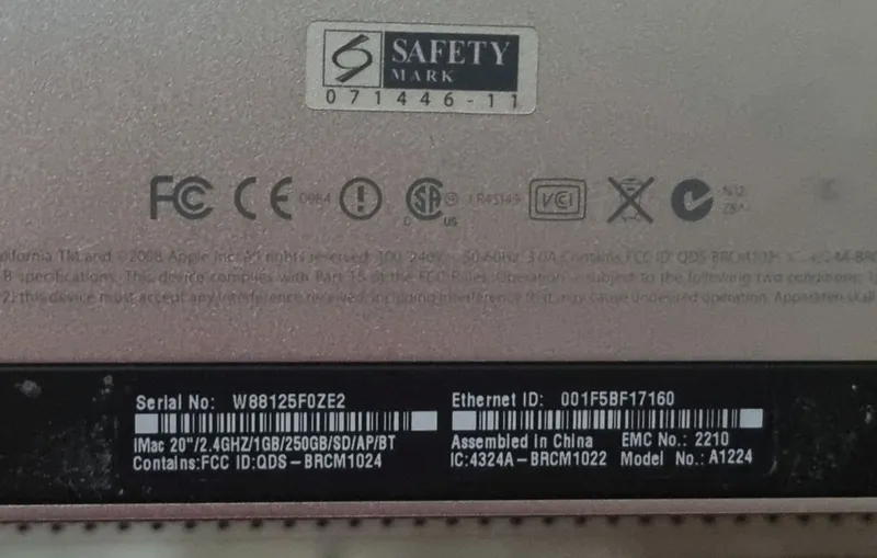 «Моноблок Apple iMac 20" / Рабочий / Недорого» 4