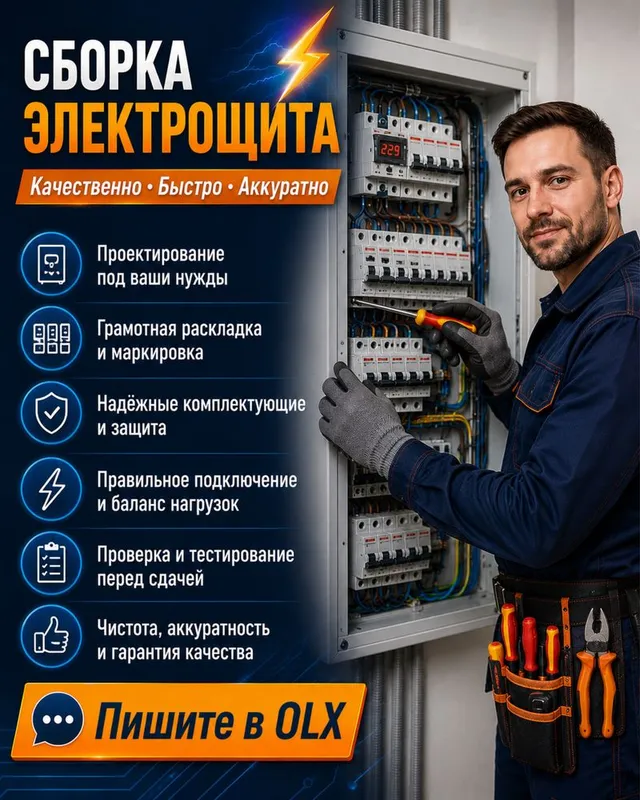 Сборка электрощита