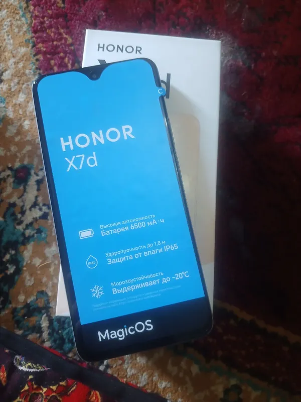 HONOR X7 в серебристом цвете, коробка и документы есть 3 HONOR X7 в серебристом цвете, коробка и документы есть 3