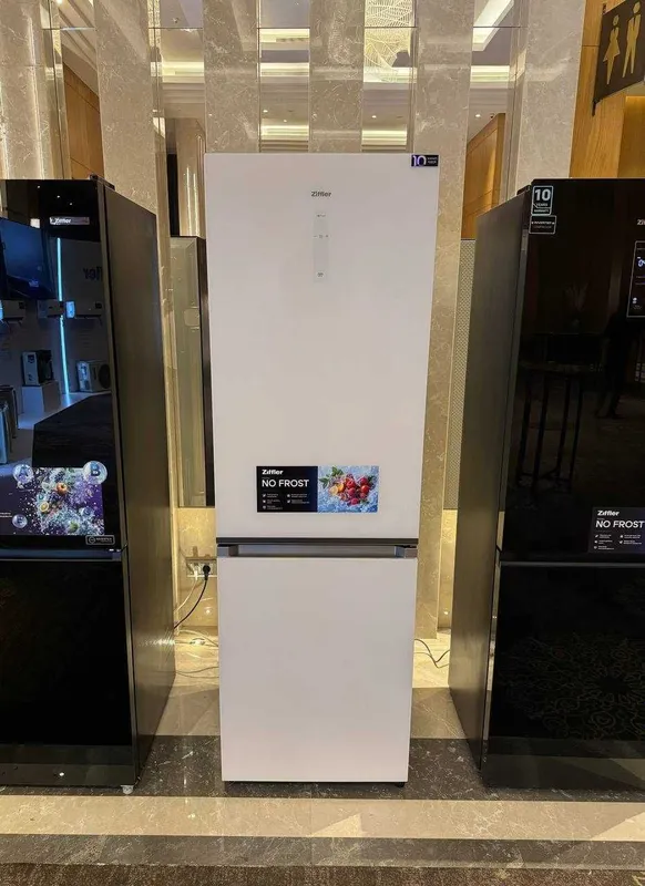 Холодильник Ziffler LRF-345BFWG Inverter No Frost 345 л