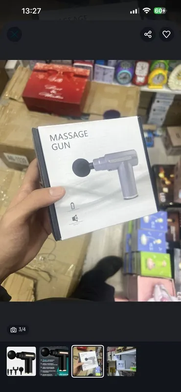 Massage Gun aparat massaj qilish uchun Yengi ochilmagan assartiment b — фото 2