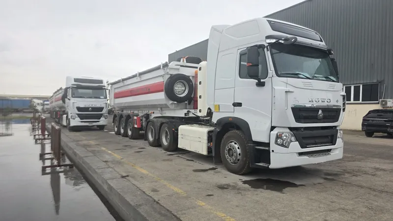 Ассалому алайкум хурматли мижозлар Бизда HOWO T7 6×4 тайёр сотувда — фото 3