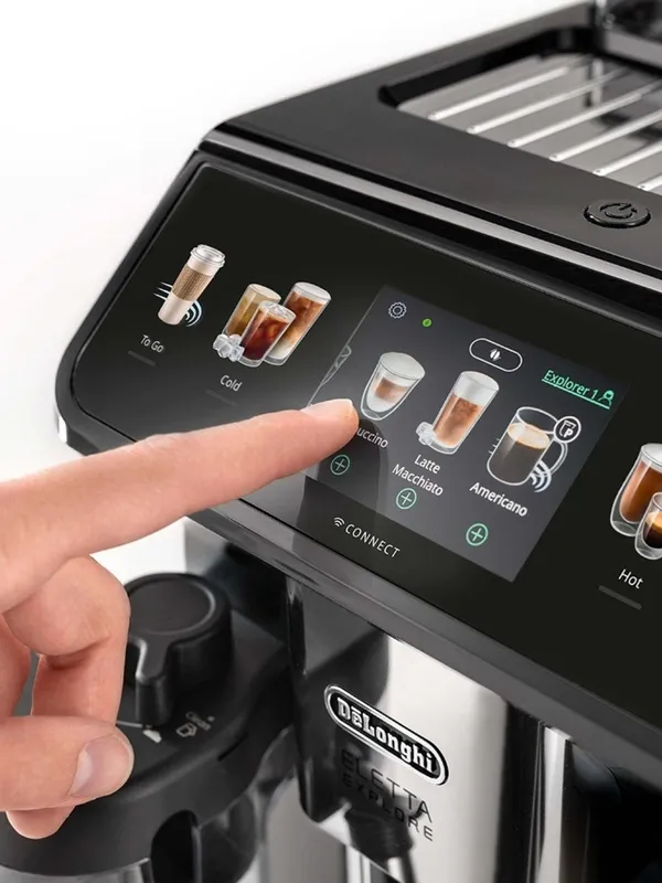 Кофемашина DeLonghi ECAM450.65.S Eletta Explore, автоматическая — фото 3