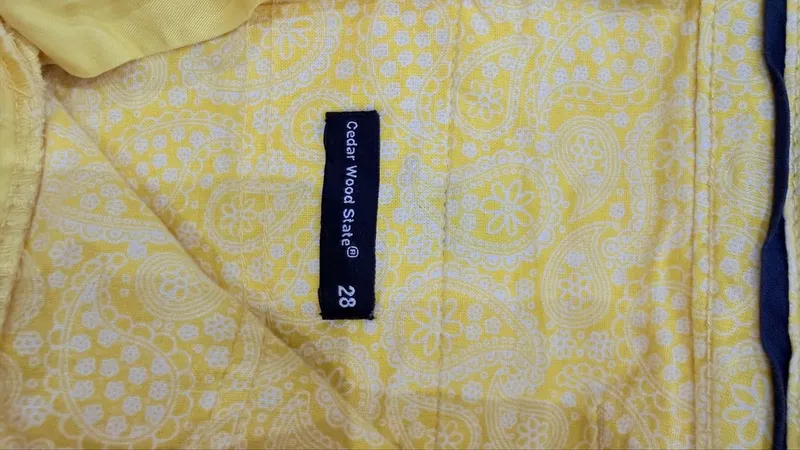 Желтые шорты. primark бренд. Подходит на М. Новые. — фото 2