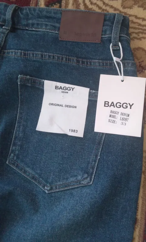 BAGGY DENIM model:L6097 razmeri-33 3