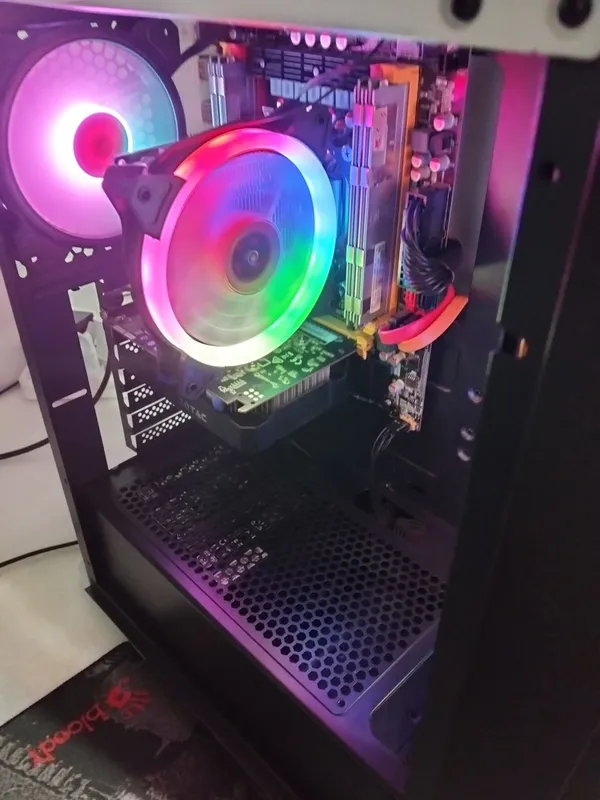 Full Kampyuter zotak 1050 Ti Manitor 32 Curved IPS 165Hz ozu 16 gb ssd — фото 3