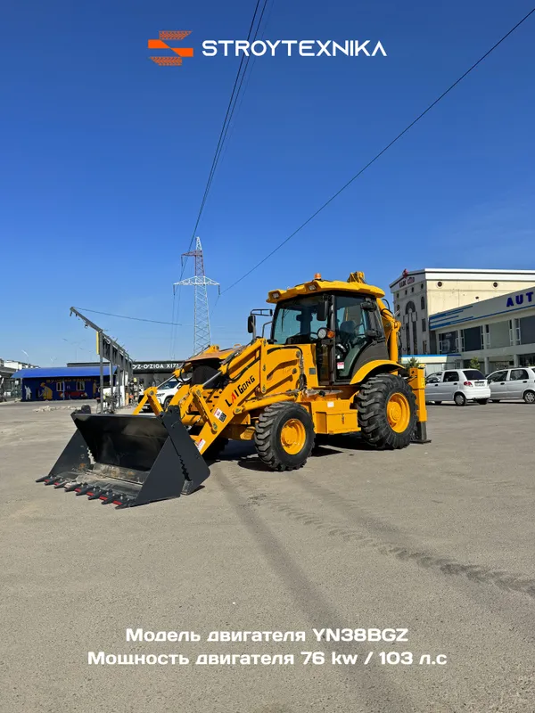 Экскаватор-погрузчик Lai Gong LG388