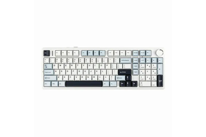 Клавиатура беспроводная механическая игровая AULA F99 PRO AU-F99S-2 WHITE-BLUE
