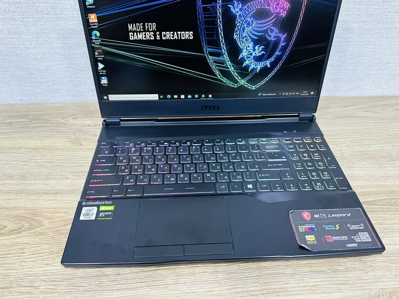 MSI Leopard Core i7+GTX1660Ti-6 ГБ Топ Игровой ноутбук с Гарантией — фото 5