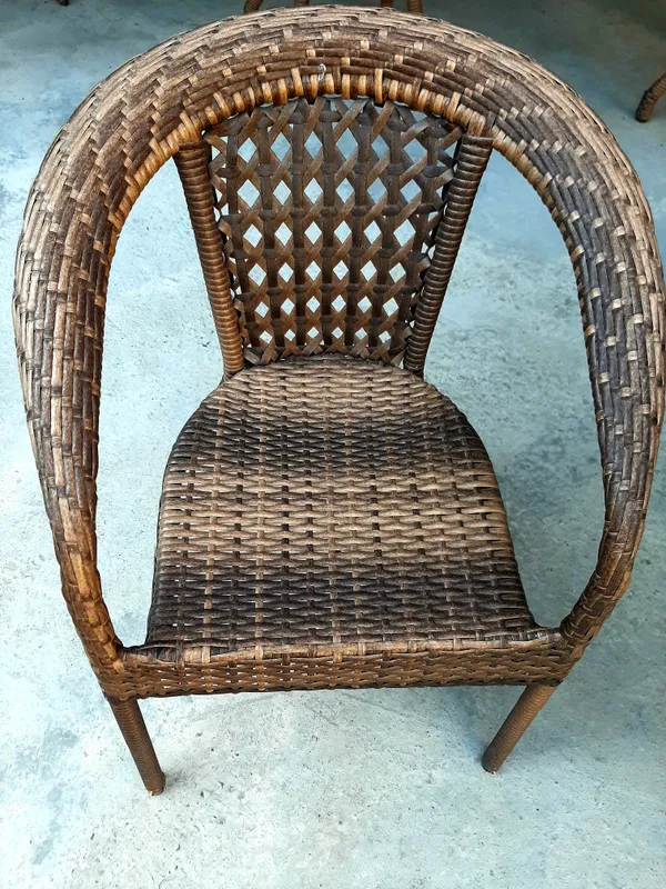 RATTAN STOL&STUL 5