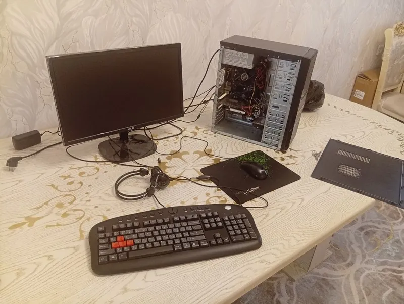 Игровой компьютер, контр 1.6 , дота 1 ойынларга новый