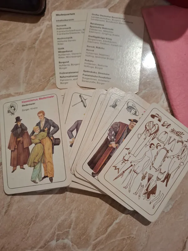 Nemis o‘yini "Modequartett" ("Moda kvarteti") 2