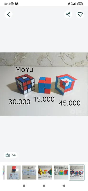 kubik rubiklar sotiladi 6