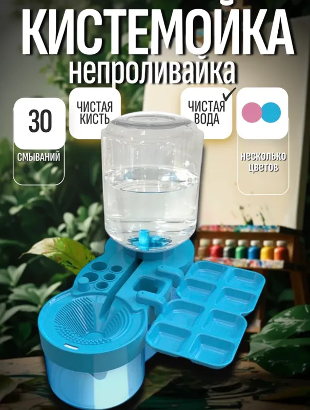 Прибор для чистки кисточек для рисования