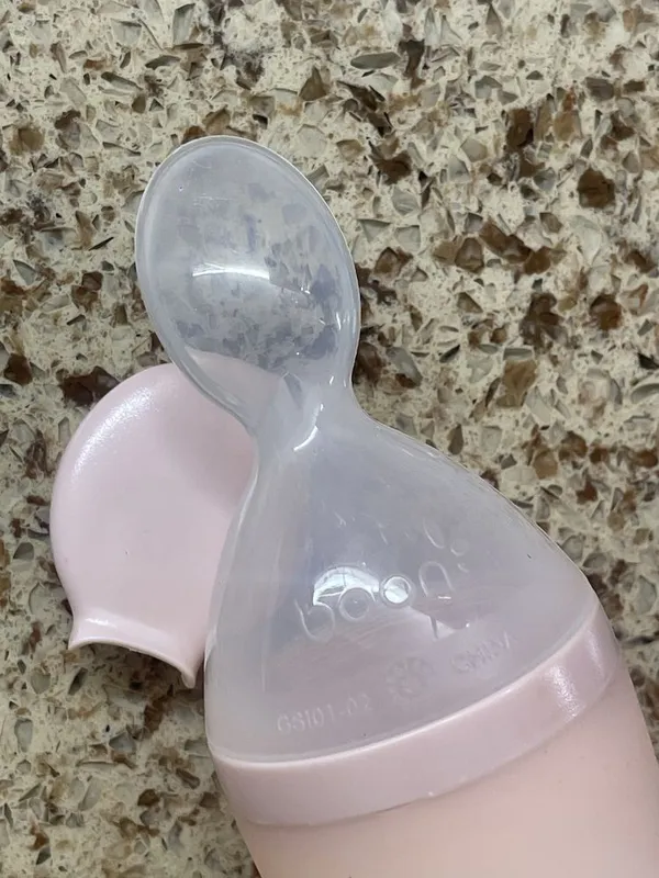 Детская силиконовая ложка для кормления Boon SQUIRT — фото 6