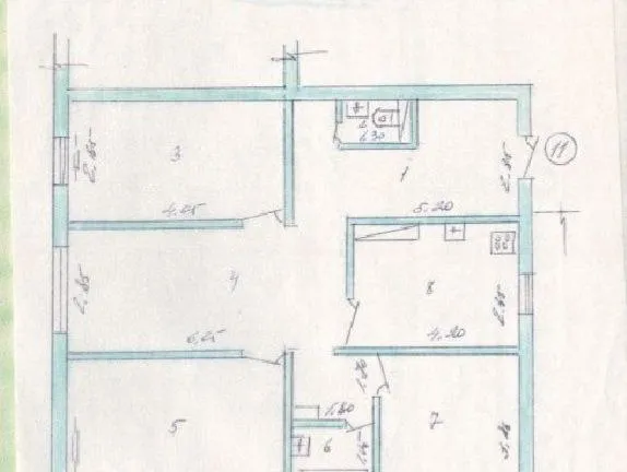 4 xonali kvartira, 100 m2, Mirobod 10 4 xonali kvartira, 100 m2, Mirobod 10