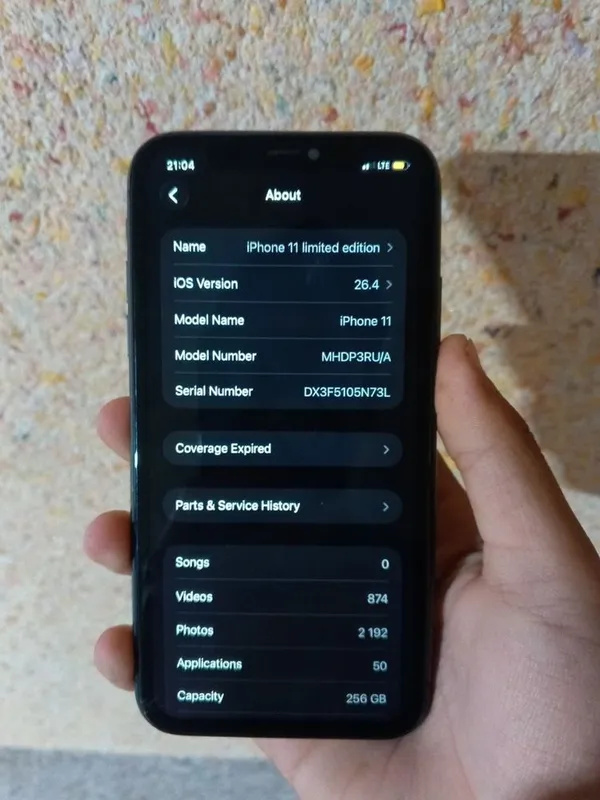 Iphone 11 black 256gb 3