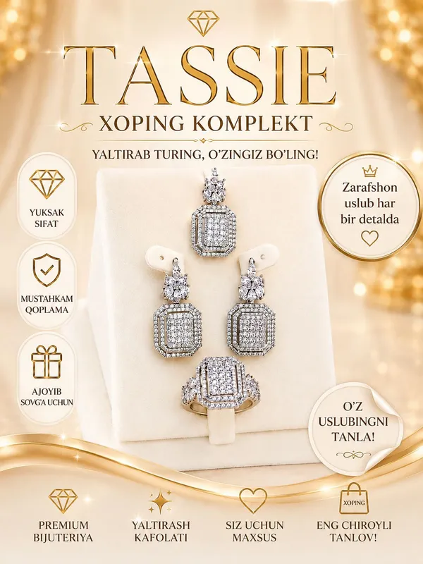 Xoping to'plamlari rangi o'zgarmidi yaltirabturadi 2