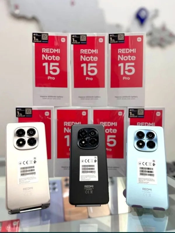 Redmi Note 15 Pro 8/256GB Black Global. 1 yil rasmiy kafolat. Dostavka — фото 1