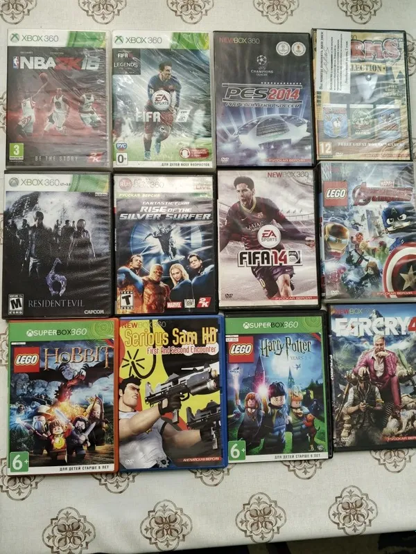 Диски для Xbox 360