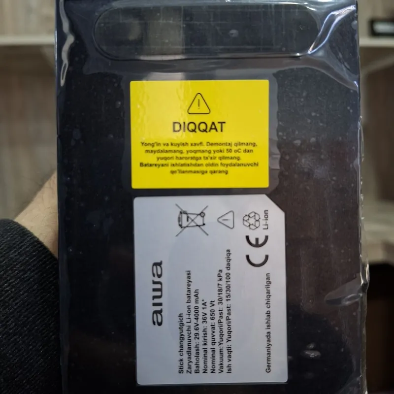 Ручной беспроводной пылесос Aiwa люкс качество оптом и в розницу — фото 4