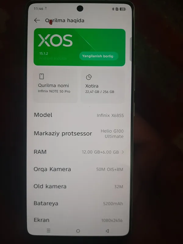 Infinix Note 50 pro 3