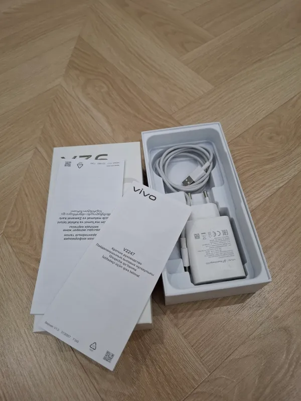 Vivo Y36 8/256GB - Идеал ҳолатда, Каробка док.бор — фото 2