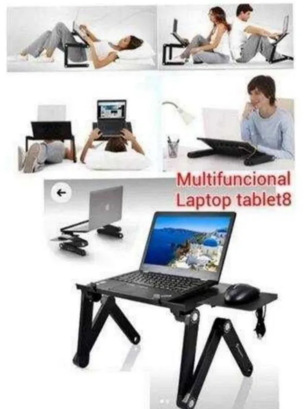 Noutbuk uchun oyoqlari balandligi sozlanadigan transformator stol 4 Noutbuk uchun oyoqlari balandligi sozlanadigan transformator stol 4