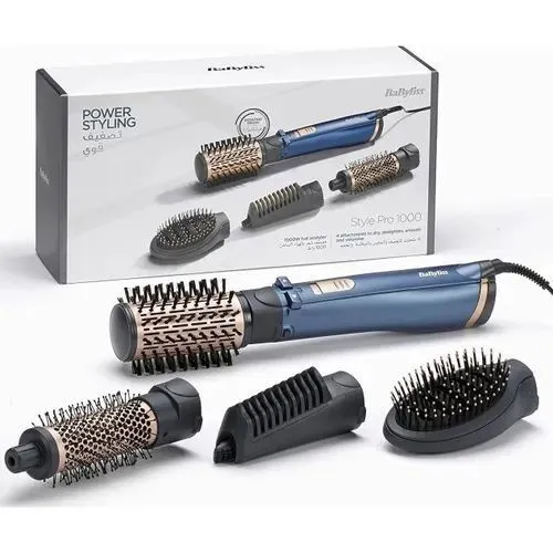 Фен-щетка для волос BaByliss AS965E Макс. мощность, 1000 Вт Количеств