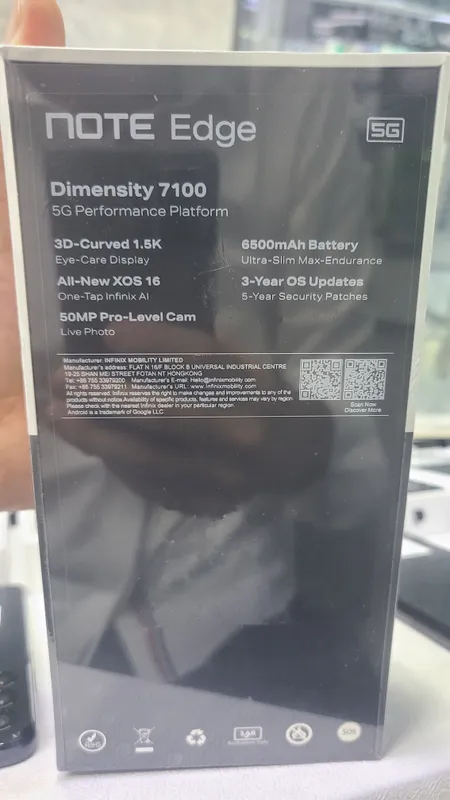 Infinix note gdge 2 Infinix note gdge 2